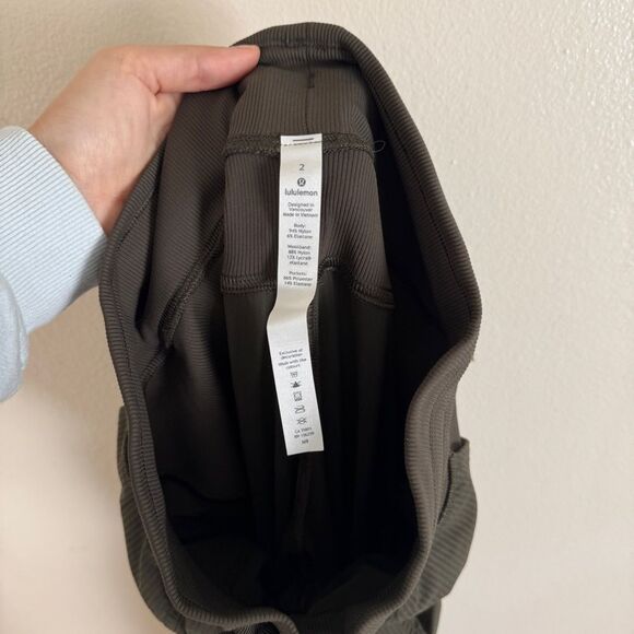 Lululemon Dance Studio Jogger 29" Dark Olive Size 2 - Picture 6 of 7